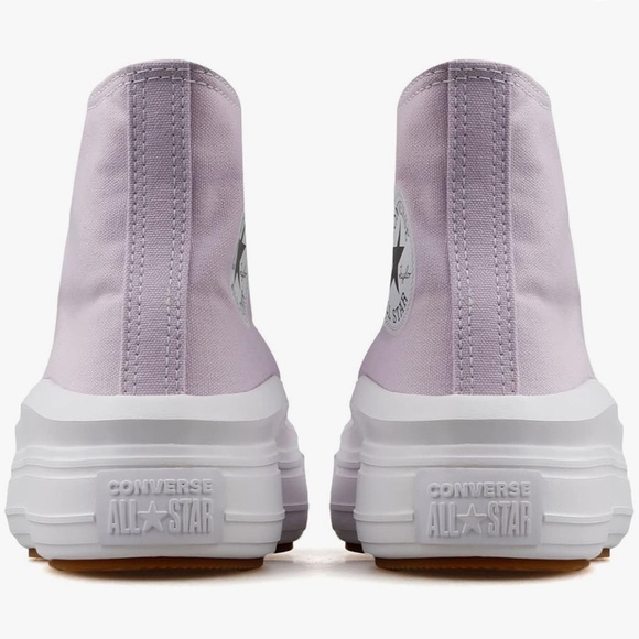 Converse CTAS Move Hi 'Pale Amethyst' Women's Platform Sneakers 572722C NWOT - Picture 4 of 8